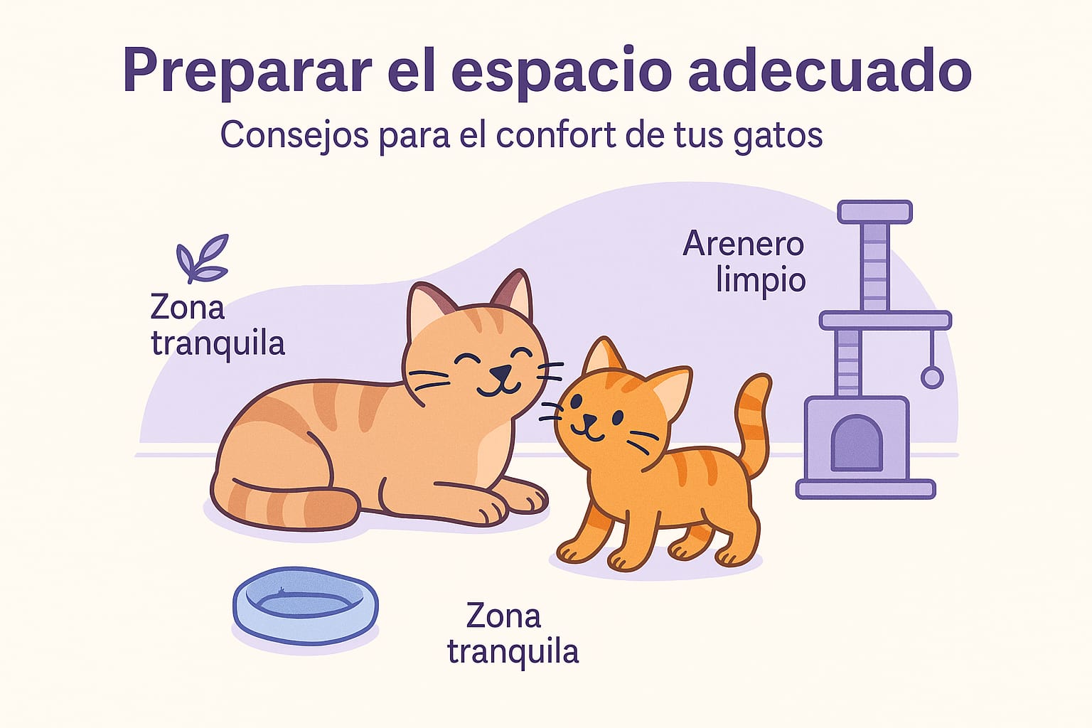 Preparar el espacio adecuado