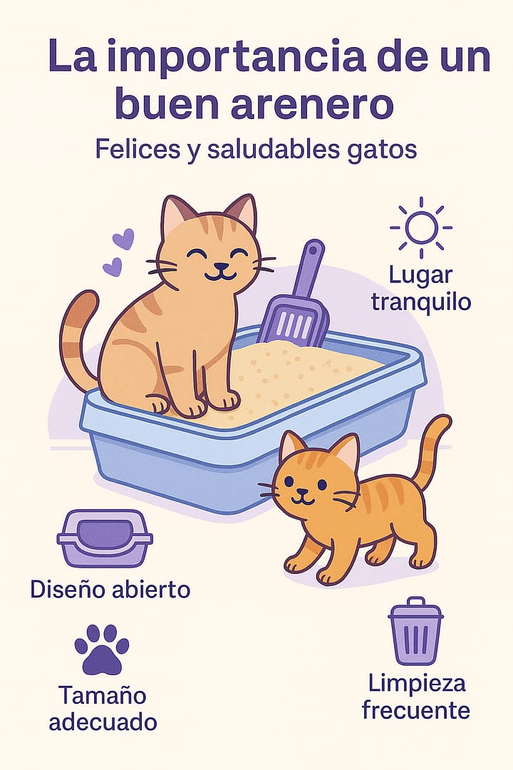 La importancia de un buen arenero