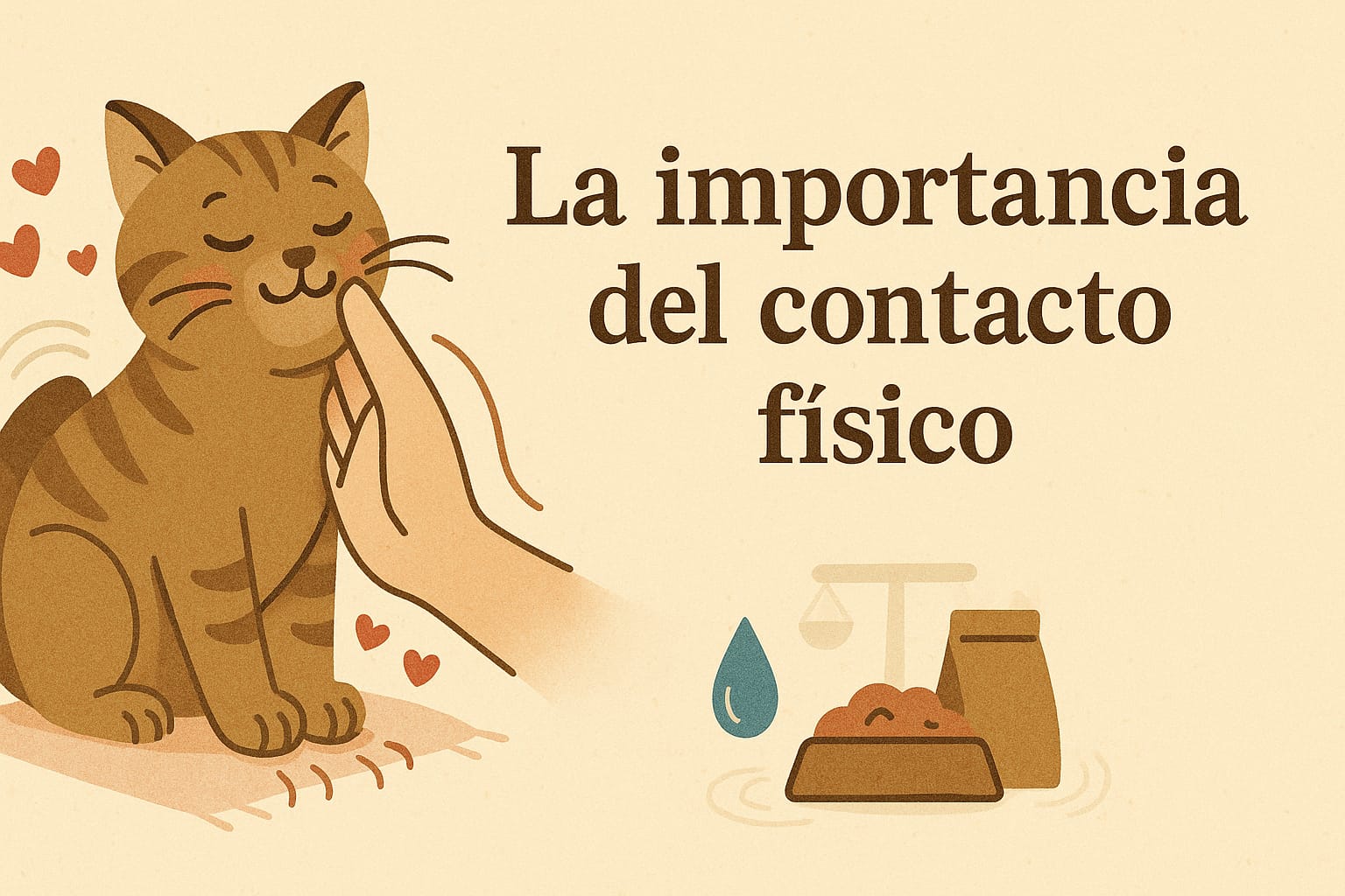 La importancia del contacto físico