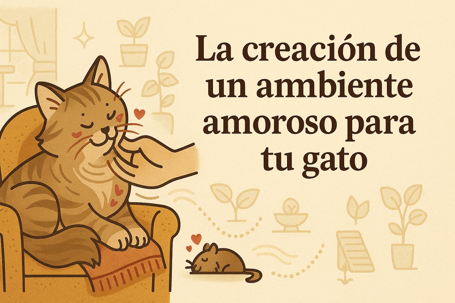 La creación de un ambiente amoroso para tu gato