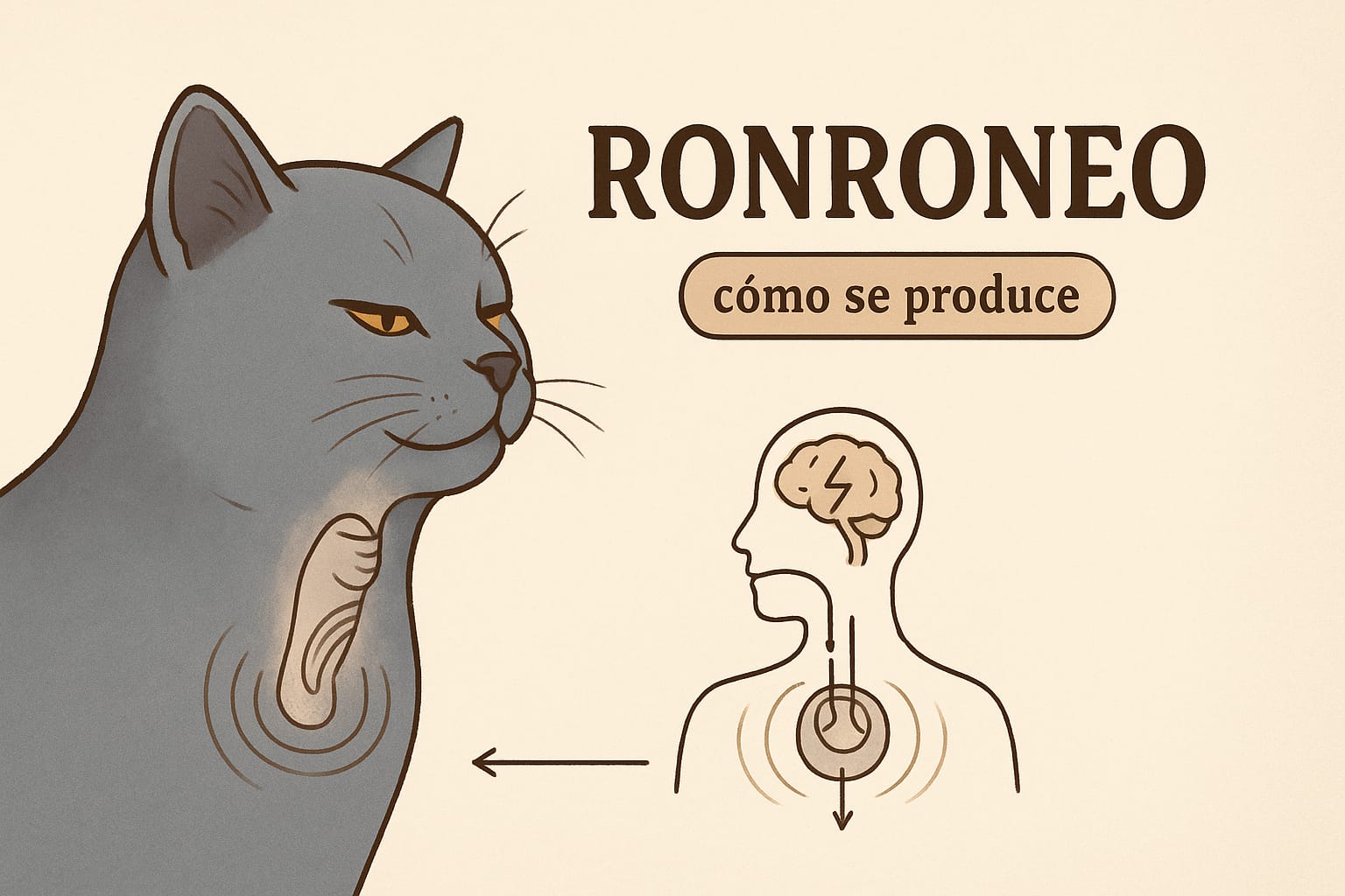 Cómo se produce el ronroneo (lo que sabemos hoy)