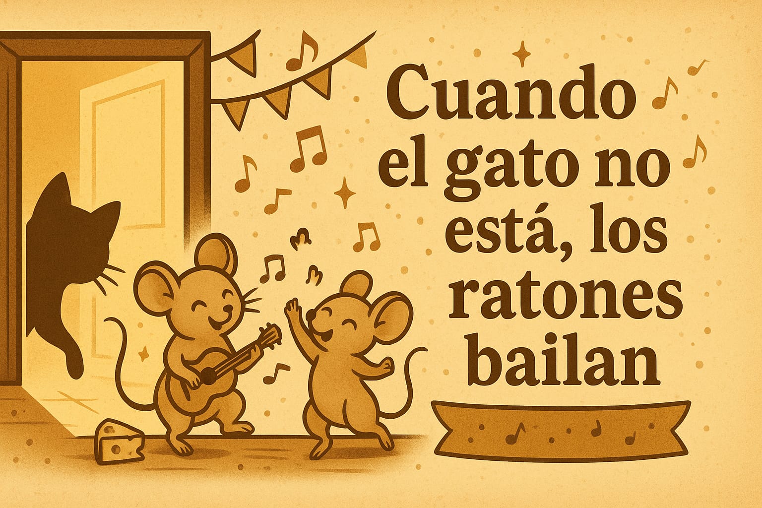 Cuando el gato no está, los ratones bailan
