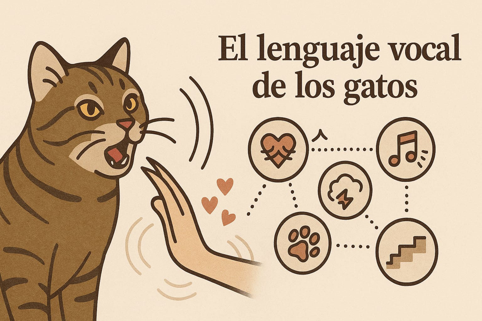 El lenguaje vocal de los gatos